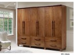 Guarda Roupa Armario Roupeiro Woods Artes Industriais Bylight 410 06 Portas 2.70 m COM FRETE GRATIS